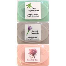Handmade Essential Oil, Fragraced & Fragrance Free Soap Bars
